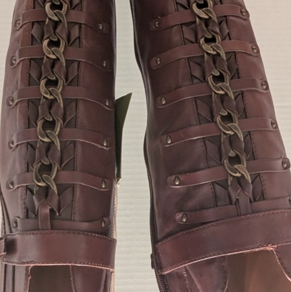 NWOT Gianni Bini Brown Over the Knee Boots Size 8 - Picture 11 of 15